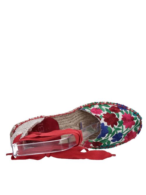 Fabric wedges FABI | FDTREV AIROABIANCO-MULTICOLOR